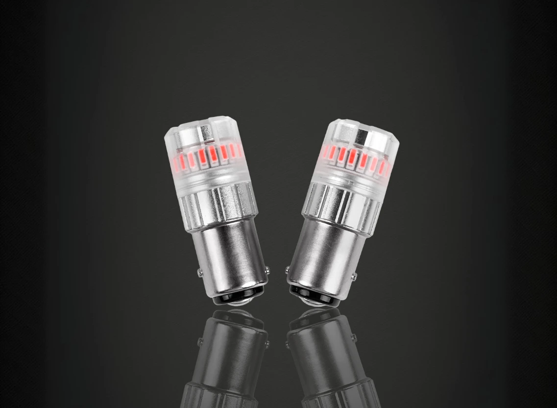 ECO Series 1157 LED Bulbs Red - 3117R