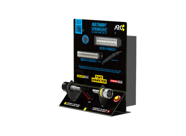 Tiny Monster Bulb Display with 2 BuiltBright Strobes (1 EA) – 10004