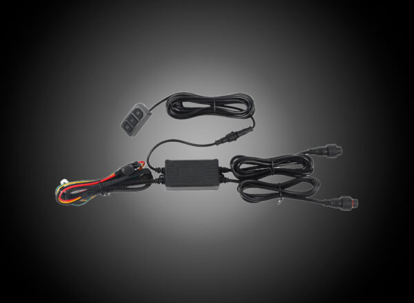 StrobeLink™ Universal Dual Color Work Light Harness Front & Rear 4 Lamps - BB84044