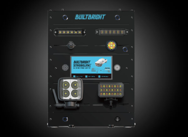 BUILTBRIGHT® Countertop Display with 4 Strobes, 2 Work Lights (1 EA) - BB10P01