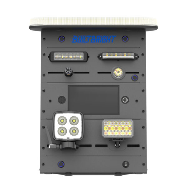 BUILTBRIGHT® Countertop Display with 4 Strobes, 2 Work Lights (1 EA) - BB10P01