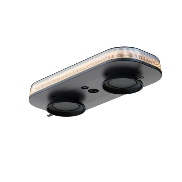 Work Bar Strobe 15, Mini Light Bar 15 Inch, Amber/White, All In One Package (1EA) - BB6011B