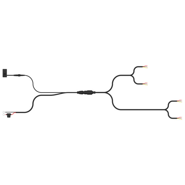WorkLink™ Universal Single Color Work Light Harness 4 Lamps (1 EA) - BB84043
