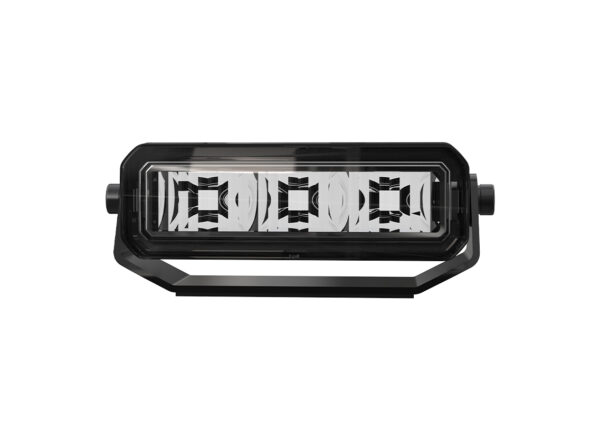 Concept Pod Mini III, 3" Rectangular Pod, White or Yellow, Driving Beam (8 EA) - 4138D