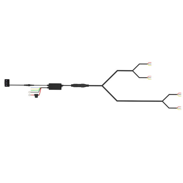 Tiny Monster Grille™ Harness Type A, 4 Lamps (1 EA) - 84024