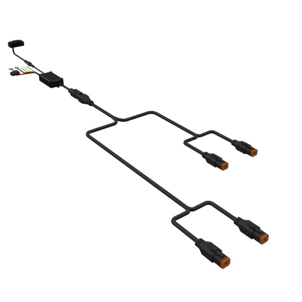 Tiny Monster Grille™ Harness Type B, 4 Lamps (1 EA) - 84034