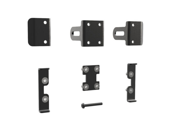 Grille Bracket, Chevrolet Silverado HD, WT/LT/LTZ/High Country, 2024-2025, for 5" Xtreme Bar (2 EA) - 9GCA3