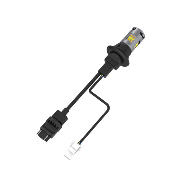 Work Bulb Strobe, 4257A Turn Signal Bulb, SAE Class I, Amber/White (1 EA) - BB3337A