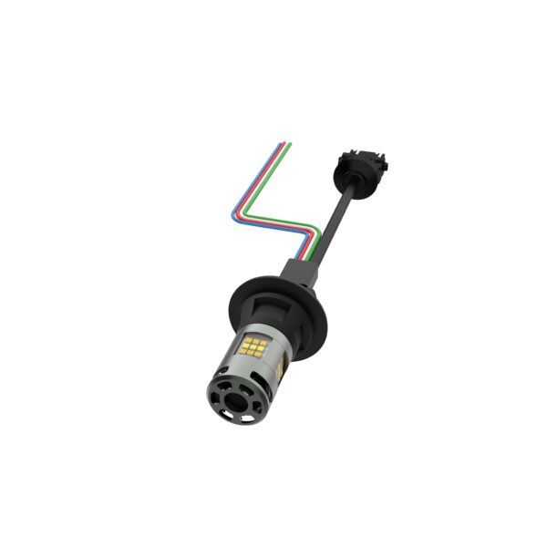 Work Bulb Strobe, 3157A Turn Sigal Bulb, SAE Class I, Amber/White (1 EA) - BB3357A