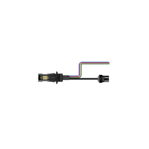 Work Bulb Strobe, 7443A Turn Signal Bulb, SAE Class I, Amber/White (1 EA) - BB3373A