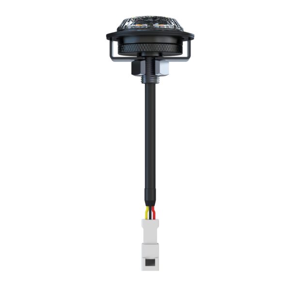Work Pod Strobe 2, 2" Round Mini Surface Mount Strobe Light, SAE Class I, Amber/White (2 EA) - BB6122B
