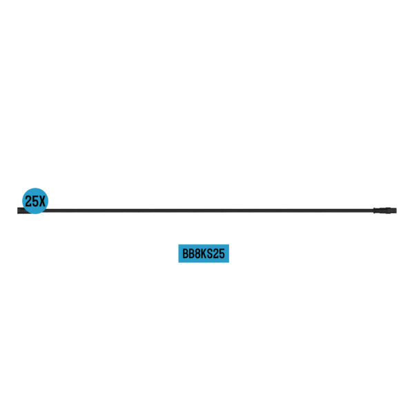StrobeLink™ Conversion Pigtail - Bundle of Qty 25, 16" long with five (5) pin male connector - BB8KS25