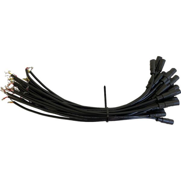 StrobeLink™ Conversion Pigtail - Bundle of Qty 25, 16" long with five (5) pin male connector - BB8KS25