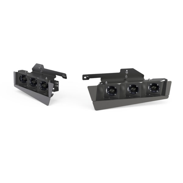 Concept Pod Mini Gen 2 Raptor Steel Bumper Triple Fog Light Kit - 411R2