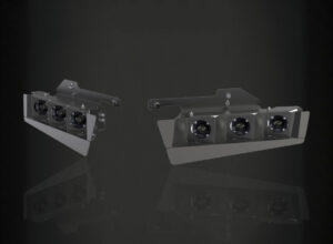 Concept Pod Mini Gen 2 Raptor Steel Bumper Triple Fog Light Kit - 411R2