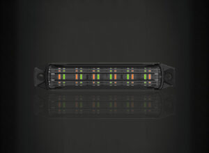 Work Bar Strobe 4, 4" Surface Mount, Amber/Green (1EA) - BB6010D